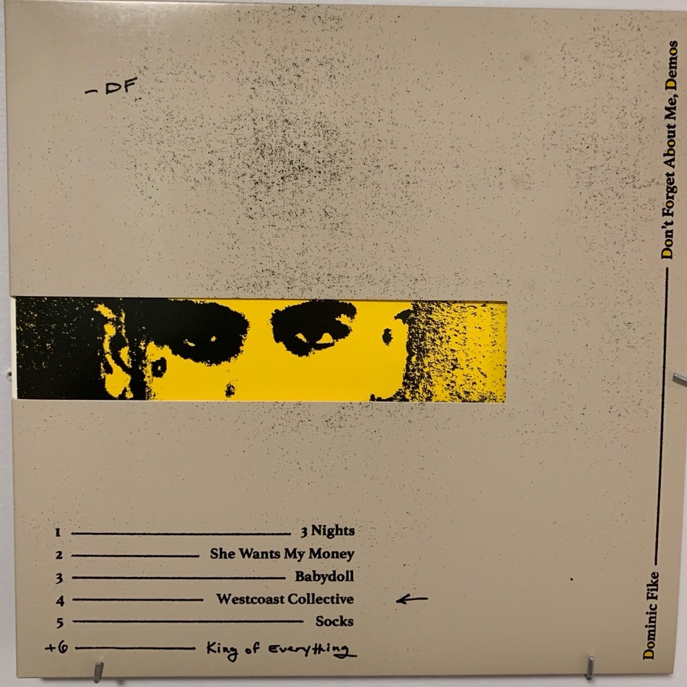 dominic fike dont forget about me demos vinyl